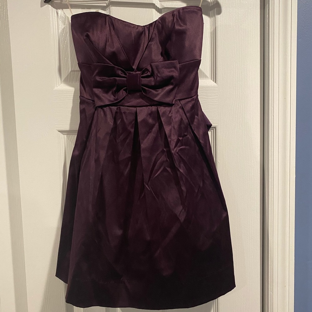 Speechless Juniors Size 5 Strapless Maroon Dress